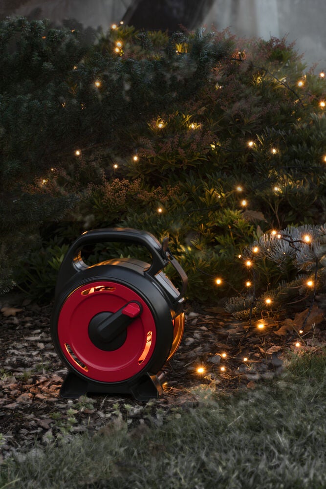 Sladdvinda, 100 amber LED