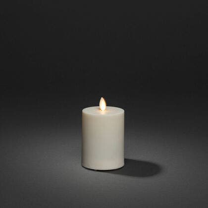 B/O candle LED 7,6x13cm