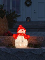 Acrylic Snowman 40 LED