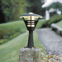 Gemini Post Light Matt Black