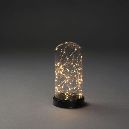 Glaskupa 50 amber LED