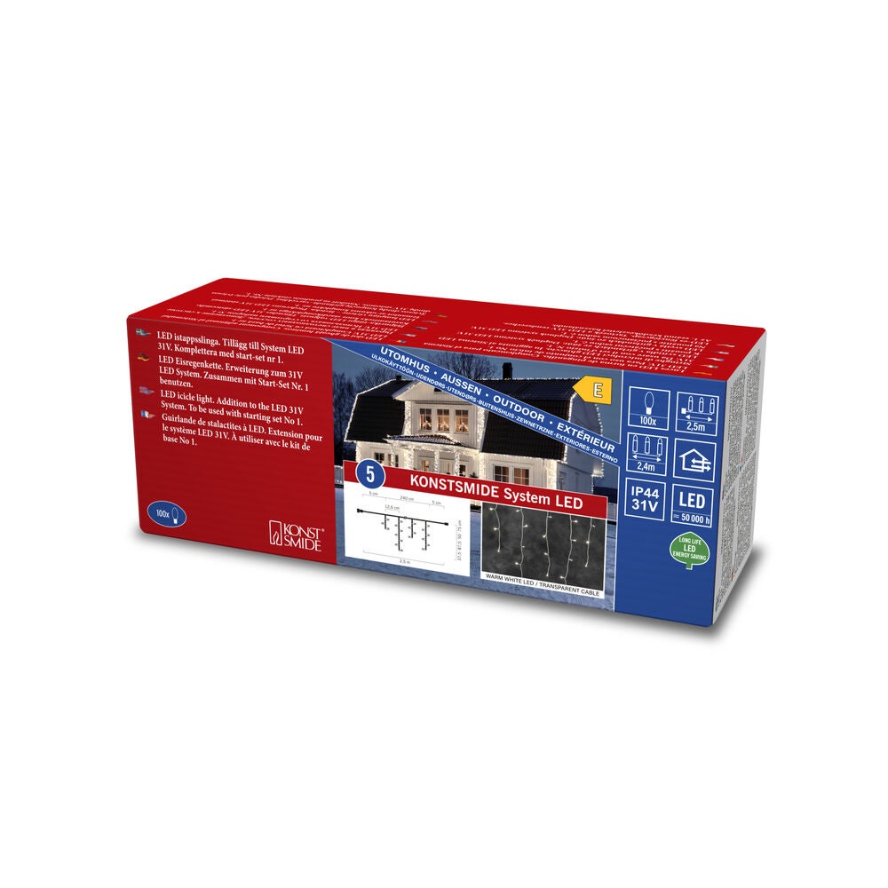 Istappsslinga 100 LED 31V