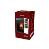 Carpi vägg E27 svart upp/ner