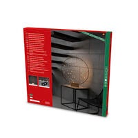 LED Metallleuchter Ring