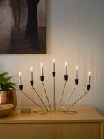 Elljusstake 7 lj mässing