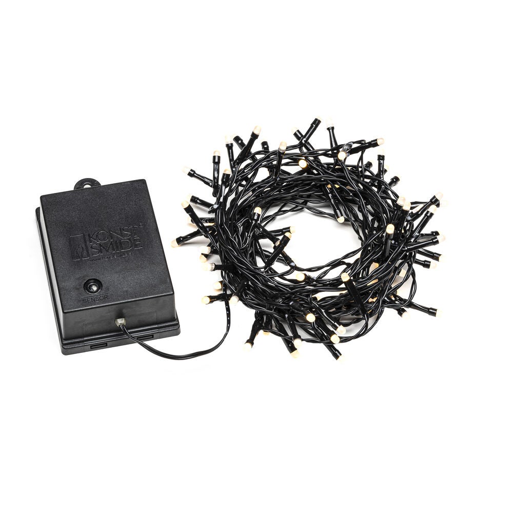 Slinga 80 varmvita LED frostad