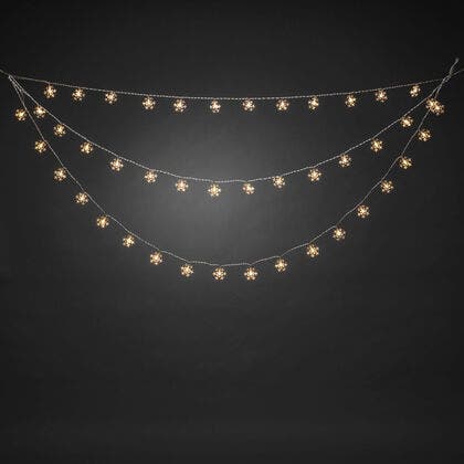 44 Snowflake Curtain 44 LED