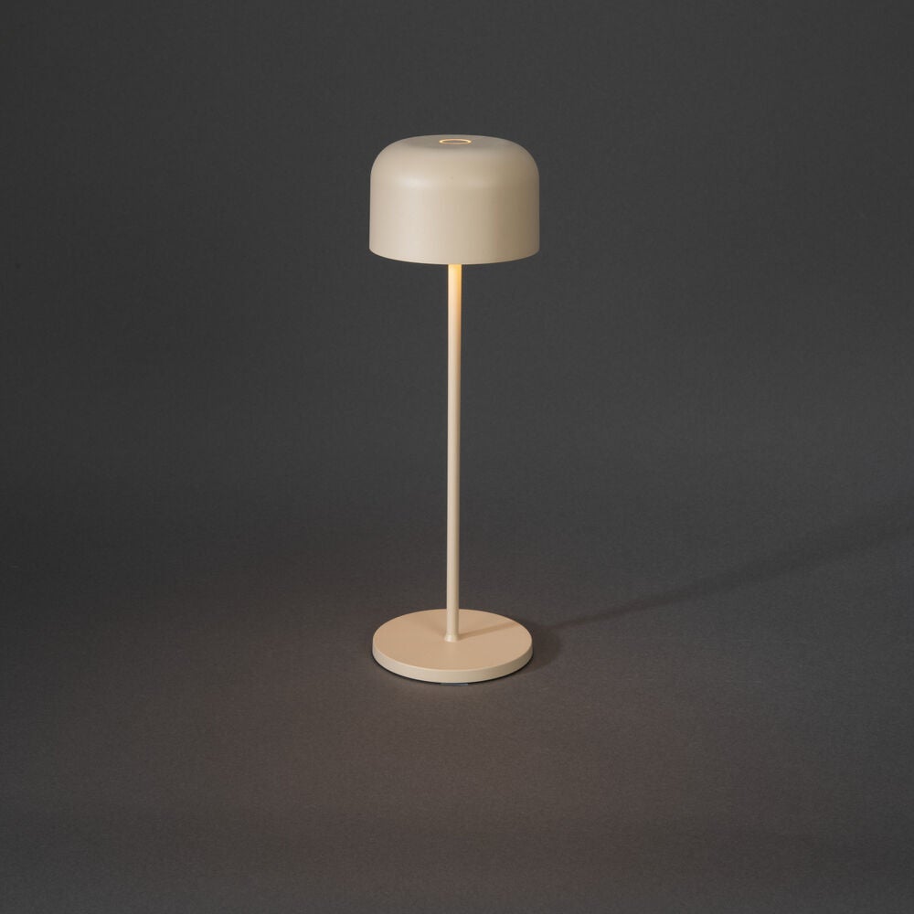 Lille bordslampa USB Sand
