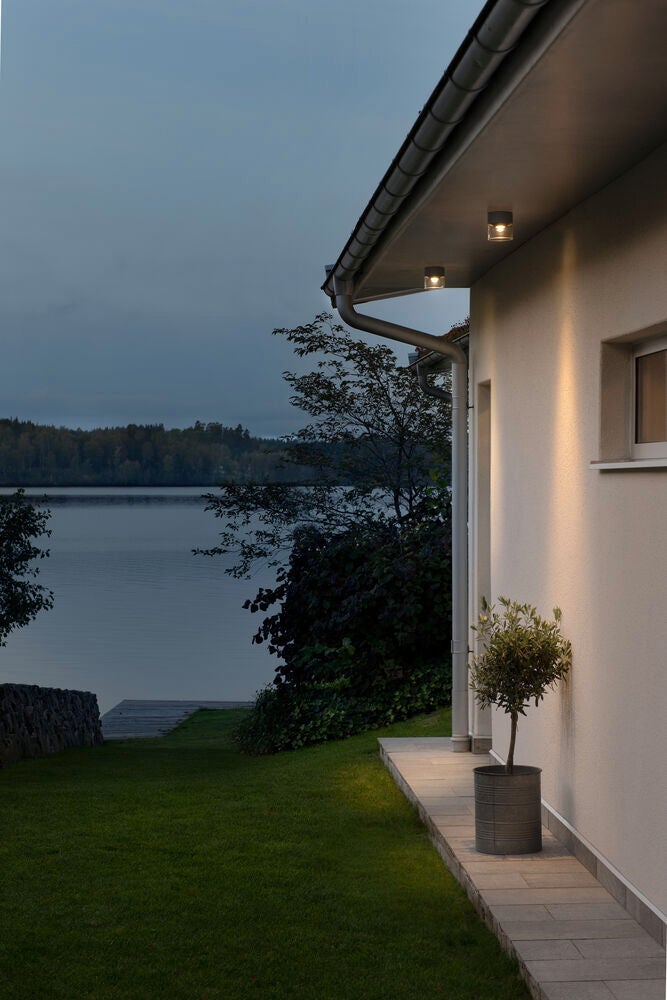 Varese Ceiling dark grey LED