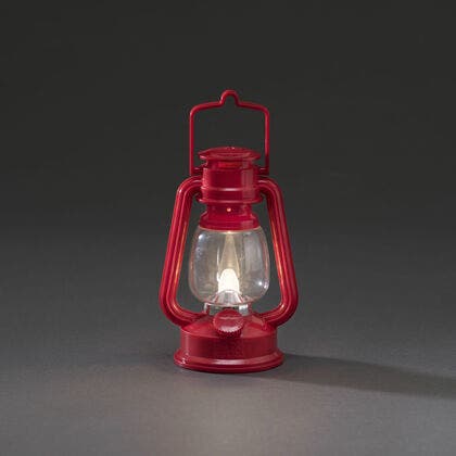 Single LED Red Lantern