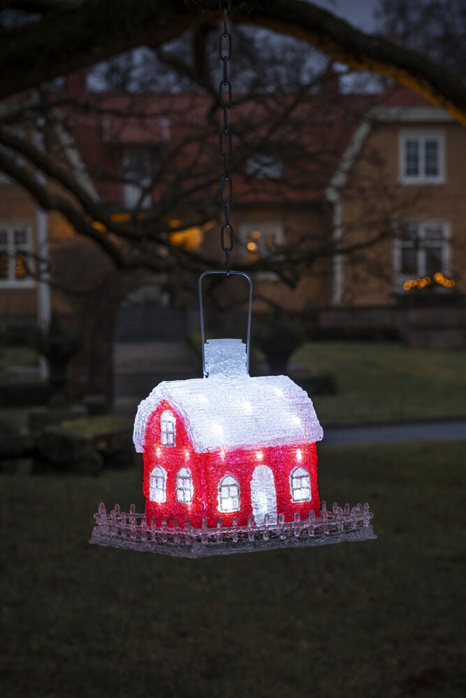 Fågelbord akryl 32 LED