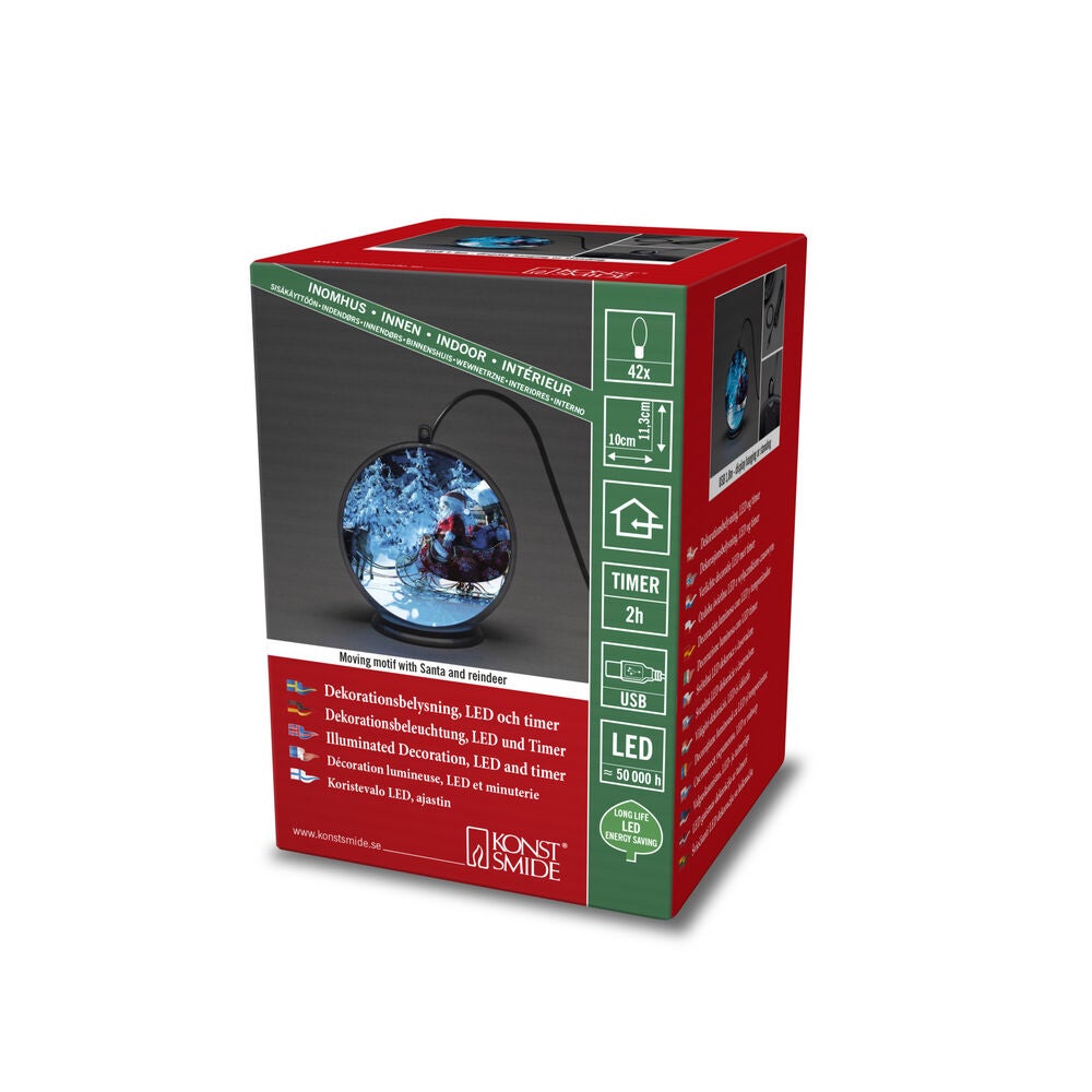 Plastic Globe 10cm Movie