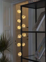 LED Dekolichterkette, bunte Pa