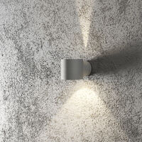 Modena Round Wall Light Grey