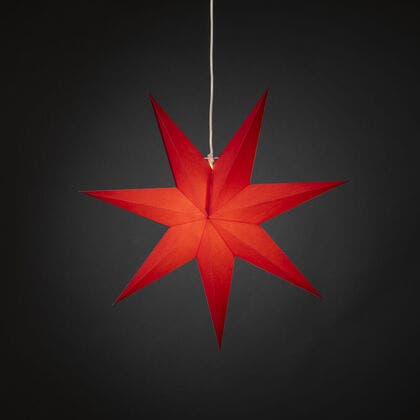 7 Point Paper Star 60cm Red