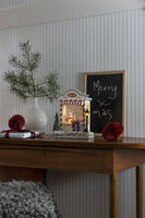 Vattenfylld lykta godisaffär