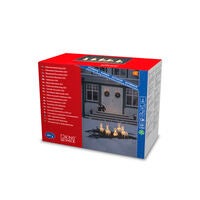 Acrylic Reindeer 5pcs/set, LED