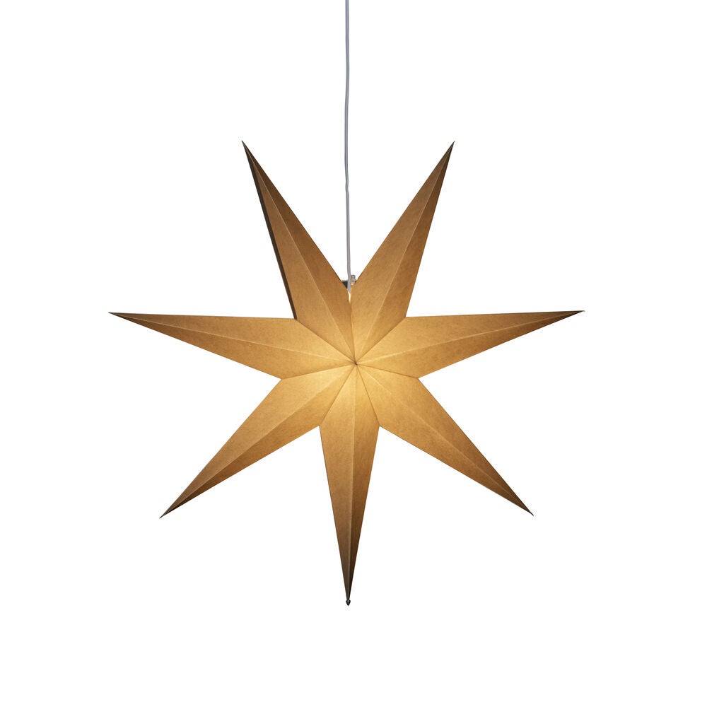 Papierstern 78cm, greige