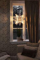 Papierstern, weiss, 50cm, 8P