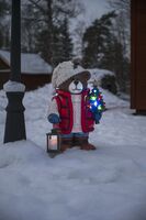 B/O Stor Teddybjörn LED