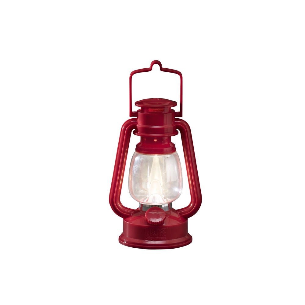 Enkel lykta röd