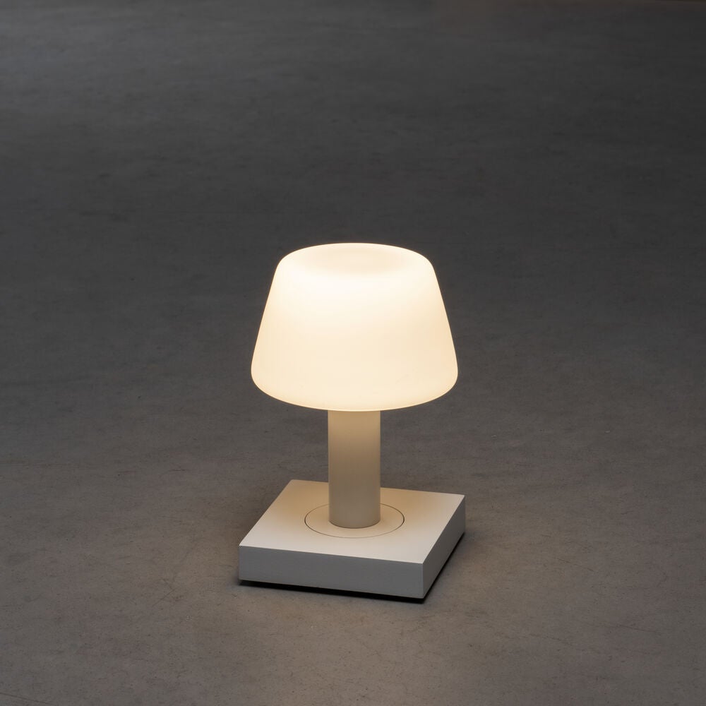 Monaco table lamp white USB
