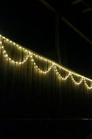 Gardin+ljusslinga, cherry LED