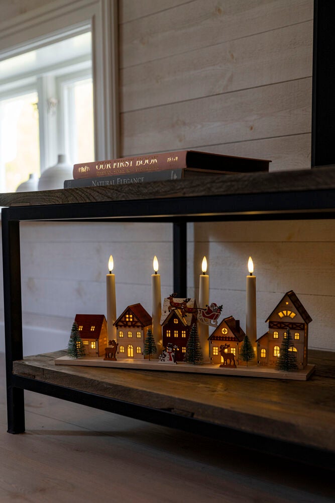 Silhou.-Leuchter LED B/O