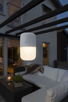 Assisi solcell/USB LED grön