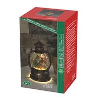 LED Kugellaterne Weihnachtsman