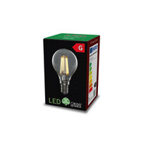 Glödlampa LED E14 45mm klar