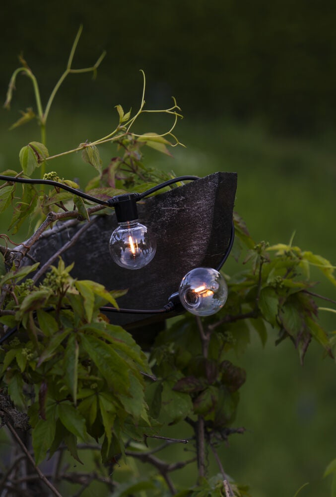 LED Biergartenkette, runde 