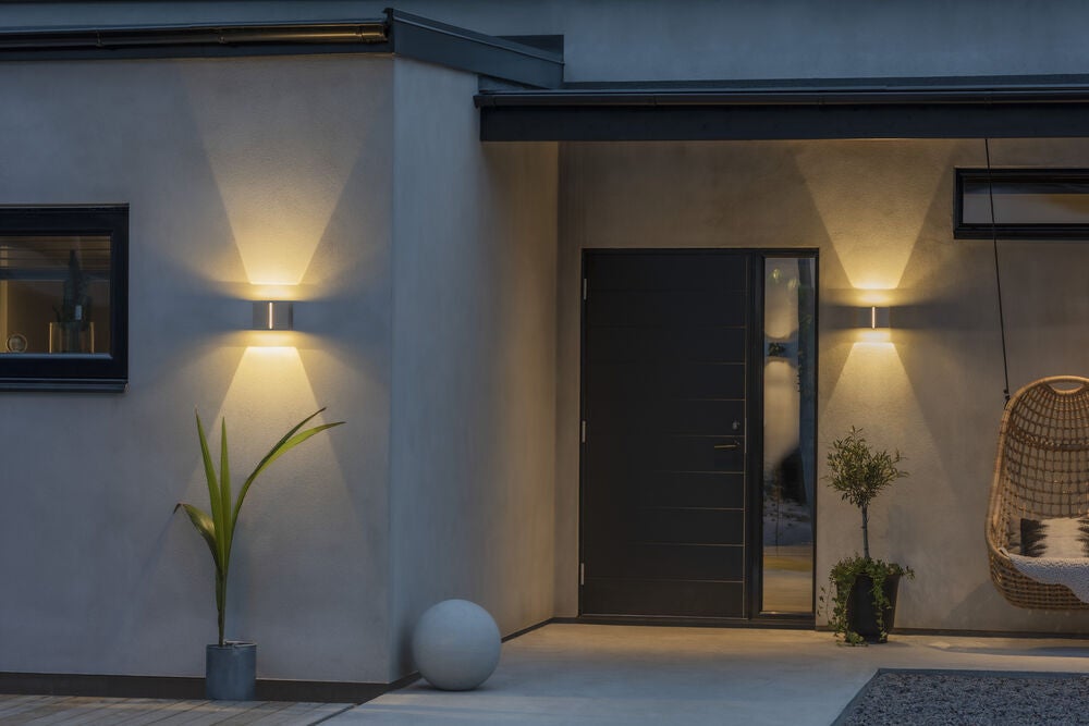 Pavia Wall Light Dk Grey LED