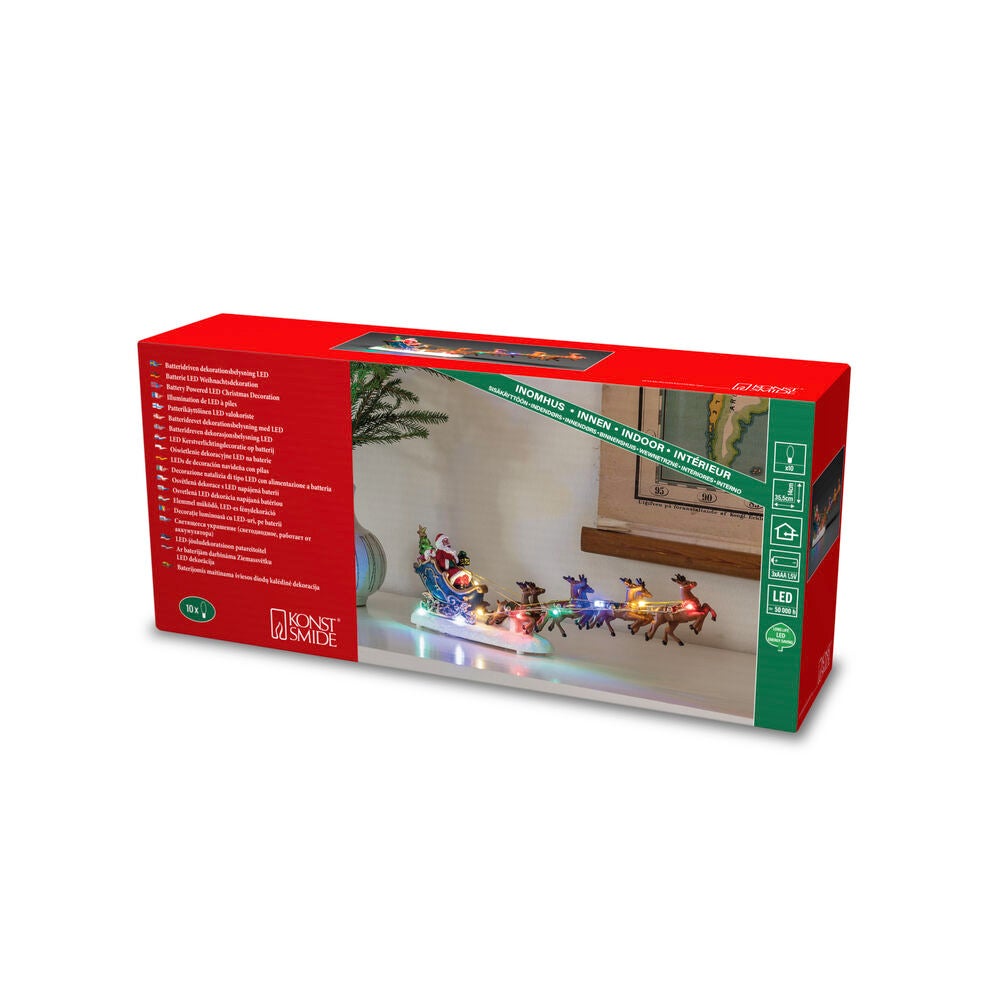 Santa in a Sledge B/O