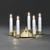 Gold Colour Lucia Crown