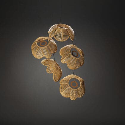 Lampenschirm, klein, 5er-Set