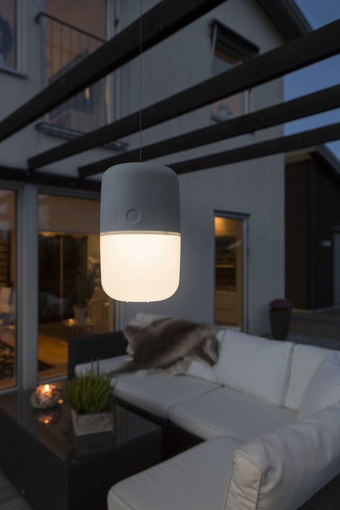 Assisi solcell/USB LED grön