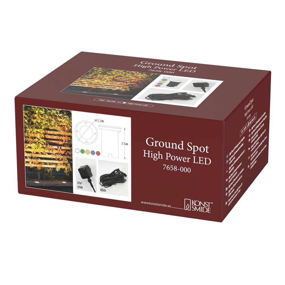 Markspot LED rund