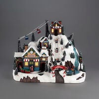B/O Xmas Skigebiet LED