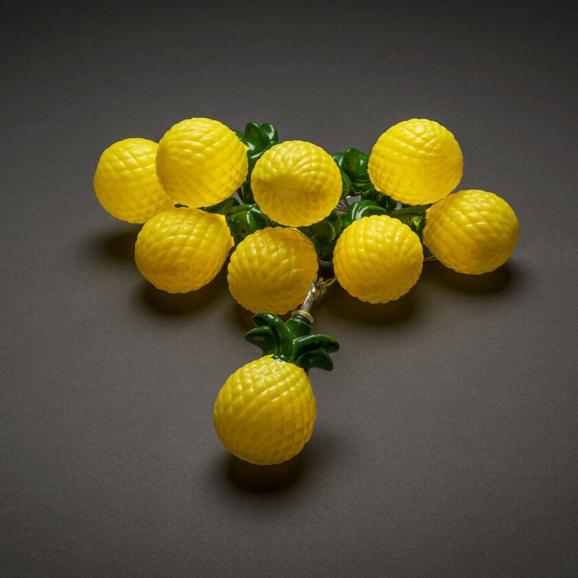10 Pineapple Light Set LED B/O