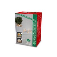 LED Dekokette, bunte Aluminium