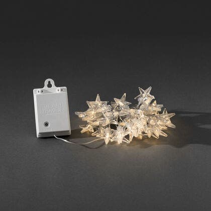 40 LED Plastic Star Light Set