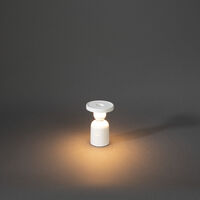 Nantes bordslampa USB Vit