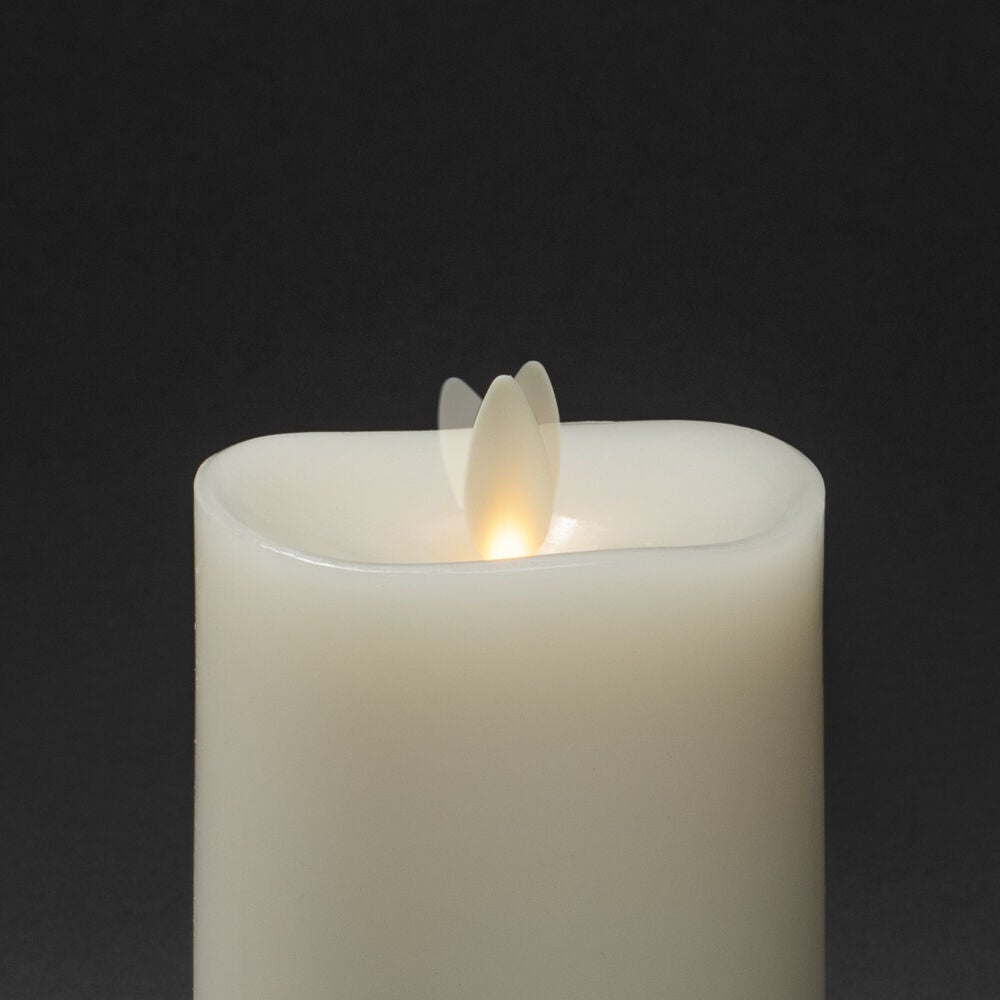 Vaxljus 7,6x11,4cm LED