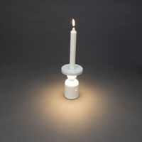 Nantes bordslampa USB Vit