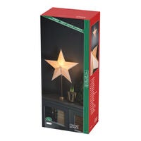 Standing Paper Star White/Bra