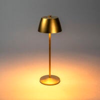 Èze bordslampa Matt Guld USB