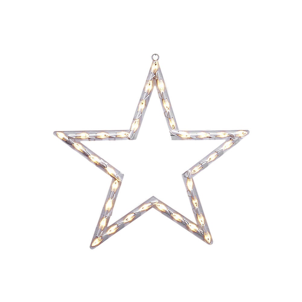 Fönstersiluett stjärna LED