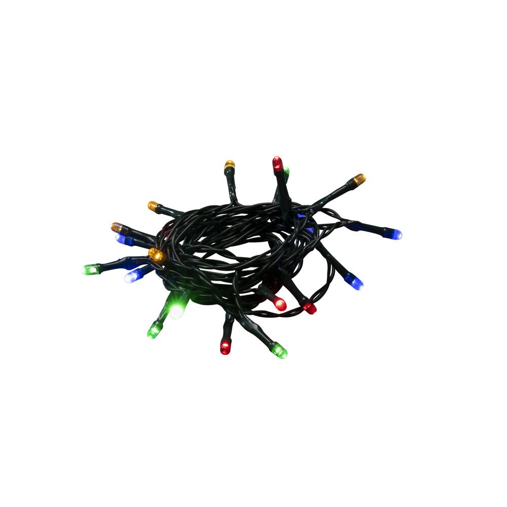LED Lichterkette, 10 bunte LED