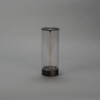 Edison S bordslam. M.Grå USB